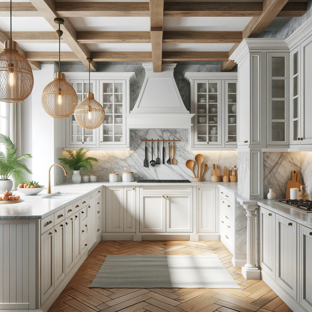 Elegant and simple kitchen