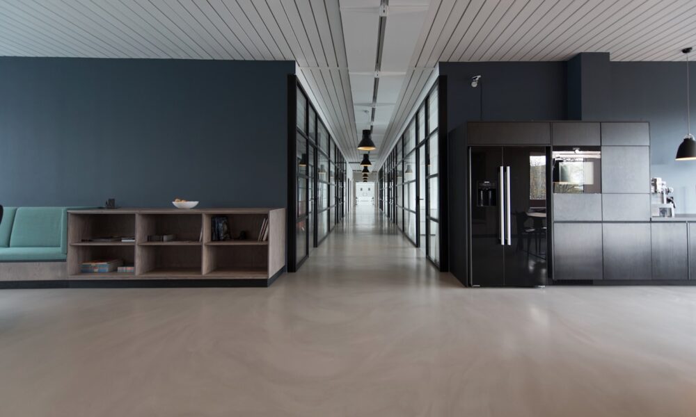 Commercial Remodeling open office workspace Maryland